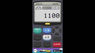 Calculator 2: The Game. Levels 91 - 100. Walkthrough.