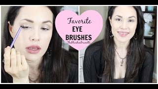 HOLY GRAIL MAKEUP BRUSHES FOR EYES ? MAKEUP GEEK + MAC + ELF + SONIA KASHUK + ECOTOOLS