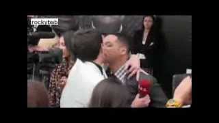 Will Smith Kisses Ukrainian Reporter (Full, HQ) - Watch!