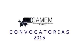 Convocatoria CAMEM 2015