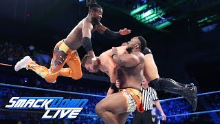 The New Day vs. The Miz, Samoa Joe & Rusev: SmackDown LIVE, June 5, 2018