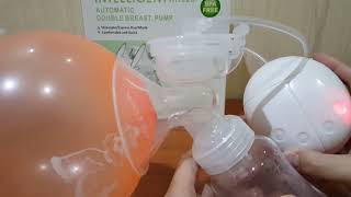 Automatic double breast pump rh228