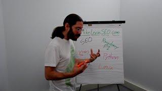 SEO + Python + Raspberry Pi + vim + git + Linux