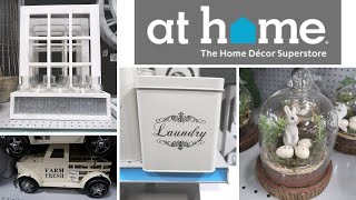 at home Decor Superstore Spring Farmhouse & Easter Decor Shopping | What's New