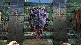 Ark solo ascention 10! Dragon Boss! Gamma and Beta! Disasterous!
