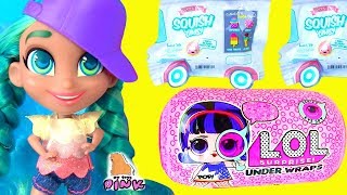 КУКЛА ЛОЛ и ее СТАРШАЯ СЕСТРА! #LOL Surprise Baby Doll GOING on VACATION! SQUISHY SWEETS Распаковка