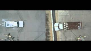 Vehicle Crash Test - Ground Retractable Automobile Barrier (GRAB®) vs Wall