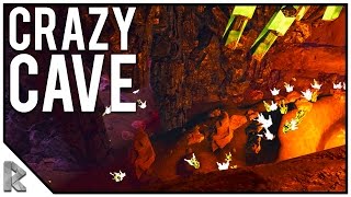 Crazy Thieves Island Cave Exploration! - Ark Survival Evolved Thieves Island PVP #17