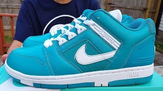 Nike SB Air Force 2 Low x Supreme "Teal" Review!!!