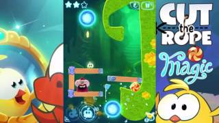 Cut the Rope: Magic - Mistery Cave (All 3 Stars) Level 4-22 Boss Battle Gameplay/Walkthrough