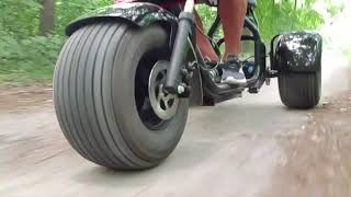 Elektrický HARLEY trojkolka - Electric Chopper tricycle 30km/h 200km