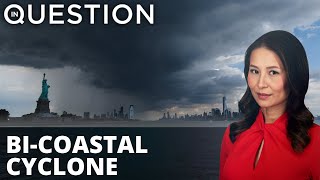 Coast to coast: Bomb cyclone pummels through US