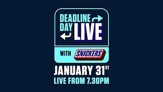 Deadline Day Live 2020 | #OnYourGame