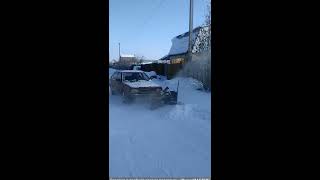 СУПЕР Самодельный снегоуборщик на авто лопата + ротор