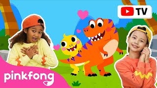 Bebé T-Rex???? | Dinosaurios | Pinkfong Canta & Baila | Canciones ​Infantiles