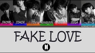 BTS - Fake Love (Türkçe Altyazılı/Turkish Subs)