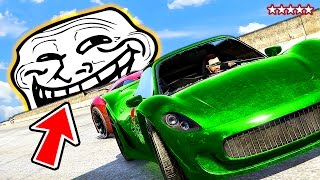 GTA 5 THE BIGGEST TROLL RACE EVER!! GTA 5 Online Trolling, Funny Moments & FAILS