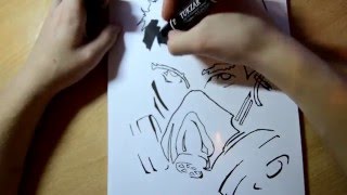 Рисунок маркером