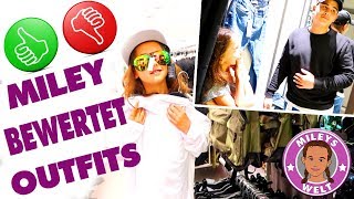 MILEY BEWERTET OUTFITS  vom großen BRUDER - Top oder Flop? -  Mileys Welt