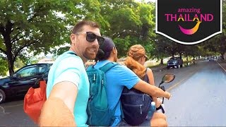 Samui Monsoon on a Motorbike - Thailand