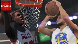 NBA 2K16 What If: Stephen Curry vs. Michael Jordan [’97 Bulls vs. ’15 Warriors]