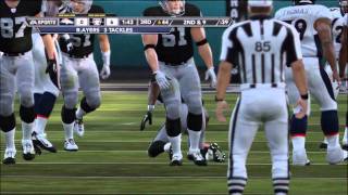 Madden 12 Superstar Mode Ep. 21: Daniel Mark (QB) - Raiders vs Broncos (Wild Card Playoffs)