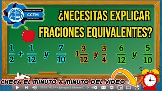 ???? Fracciones equivalentes | Matemáticas Básicas | Ejemplos resueltos paso a paso