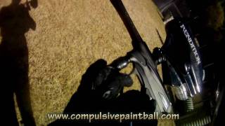 2011 Proto Reflex Rail Paintball Gun Testing - 1 vs 1 with Willie