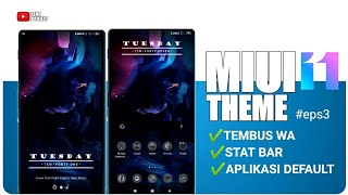 Rekomendasi 3 Tema Xiaomi (MIUI 11) Super Keren Tembus Aplikasi | Edition Subscriber #eps3
