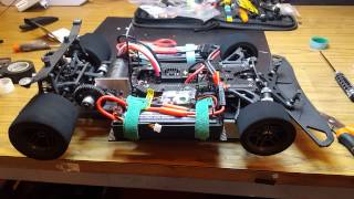 MUGEN MRX5 bruschless ELETTRICA PROGETTAZIONE E TEST