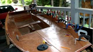 Owen's boat-building slide show.