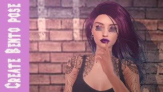 Creative SL: Creation of bento poses in the Blender with addon Avastar for Second Life [ENG SUB]