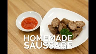RESEP DAGING: HOMEMADE SAUSSAGE