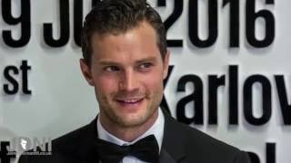 Jamie Dornan - Arrival at KVIFF2016 + Interviews