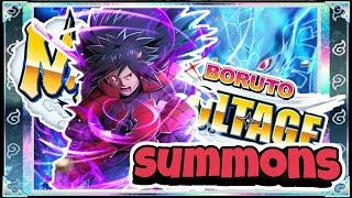 Surprise Madara Uchiha is Here! Summons and Moveset Preview / Naruto x Boruto Ninja Voltage