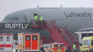 Germany: Air force called in to transfer critical COVID patients