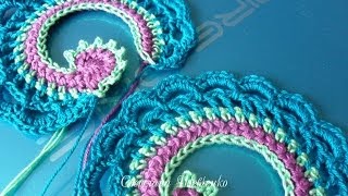 Motive for Irish lace "Тwirl", мотив "Завитушка" (МК Светланы Шевченко)