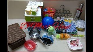 D-MART Shopping Haul In Telugu ||D-MART Haul for Kitchen||D-MART Organizers Haul