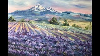 ? ХуДоЖнИкИ  Рисуем вместе "Прованс" масло. Кристина Ярославская