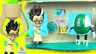 Герои в Масках игровой набор для детей! Секретная Лаборатория Ромео PJ Masks Детский мультик