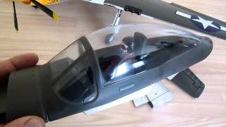 HD 1080 Hobbyking Durafly P51 Mustang Scale 1100mm In english