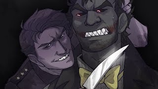 FNAF Speedpaint - Nightmare and Purple Guy