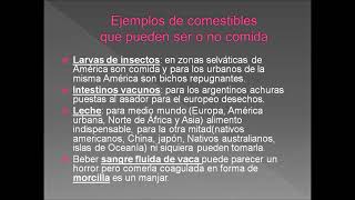 Alimentación y Cultura