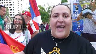 Australia: Djokovic supporters dance outside Melbourne hotel in show of support for tennis player