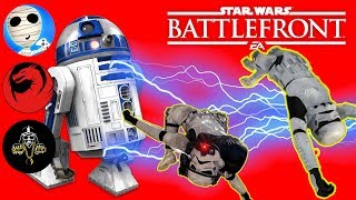 R2D2 der BESTE Held?! ? mit Drachenbursche & Tombie den Todesstern zerstören   Star Wars Battlefront
