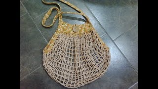 Сумка, авоська, сетка... Bag, bag, bag... Amigurumi. Crochet. Аксессуары крючком.