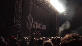 Sabaton Intro - Plzeň 04.05.2019
