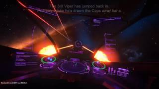 Viper Vs Viper 3-Wing - PVP - Elite Dangerous 2.1