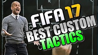 FIFA 17 CUSTOM TACTICS AND PLAYER INSTRUCTIONS - TUTORIAL