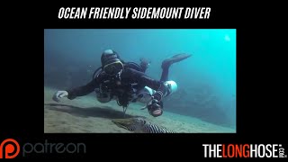 ALEXIA IS AN OCEAN FRIENDLY SIDEMOUNT DIVER